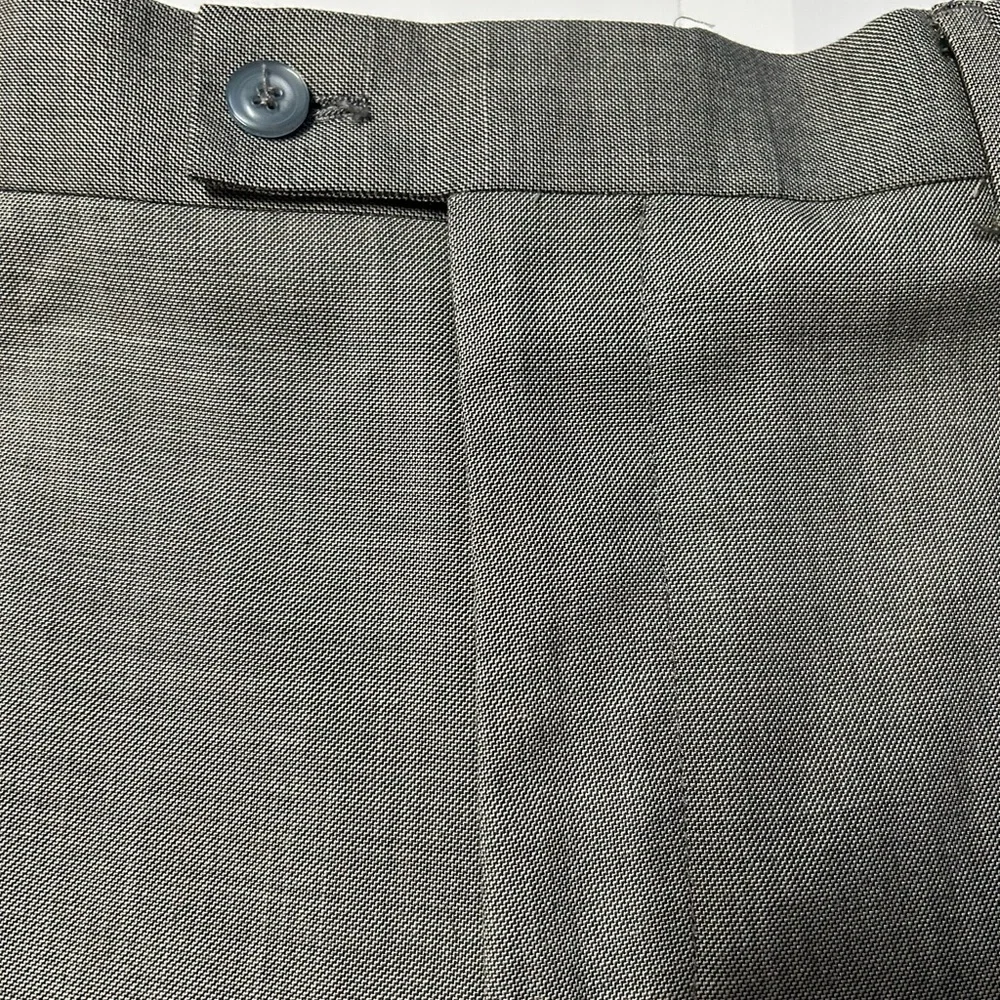 Alberto Cardinali‎ men’s 38 trousers with double button front Heather gray color
